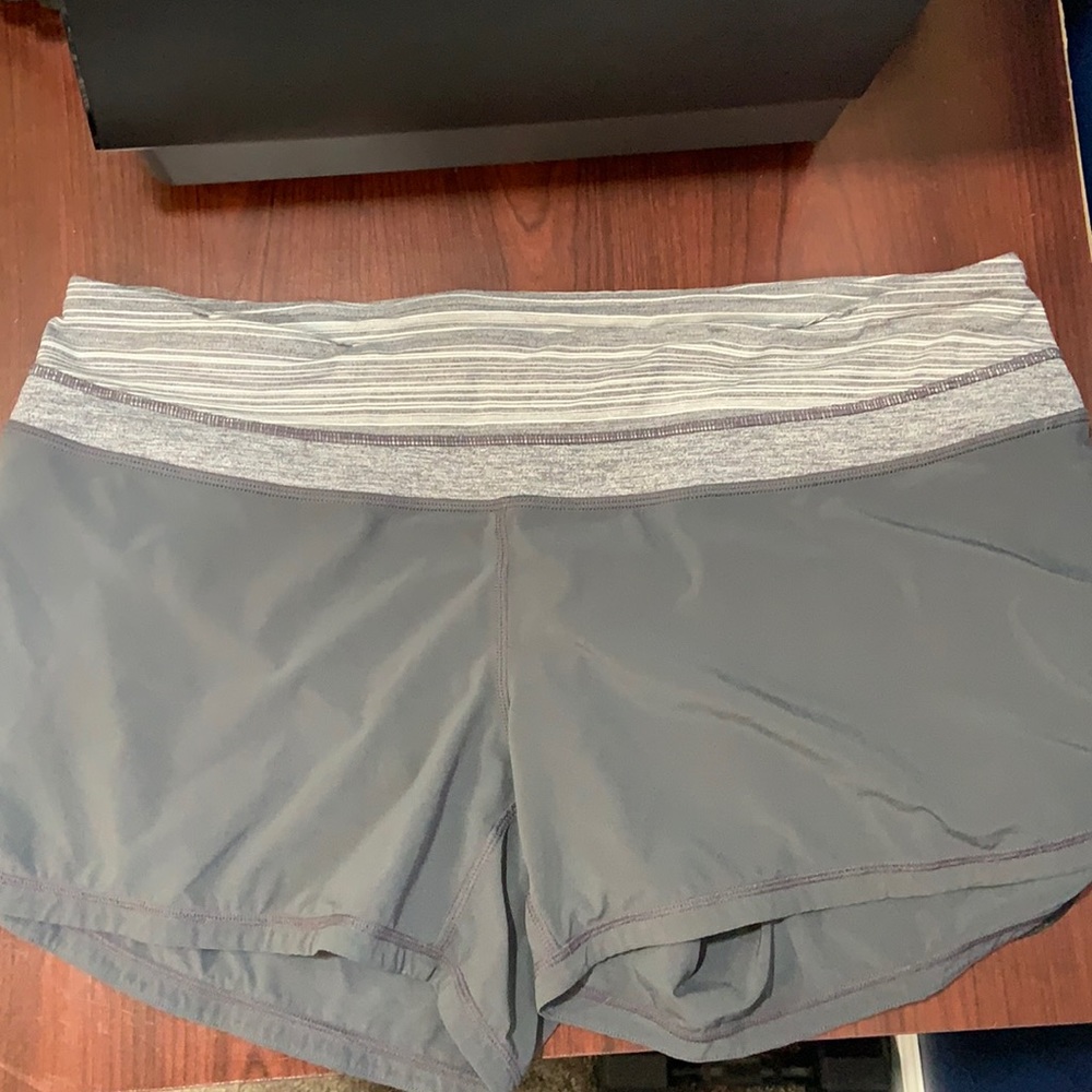 Lululemon gray shorts size 12